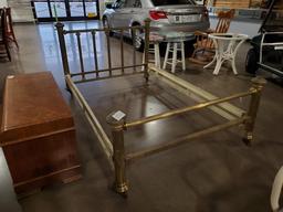 Vintage Full Size Brass Bed Frame