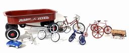 Vintage Radio Flyer Wagon, Bicycle Models