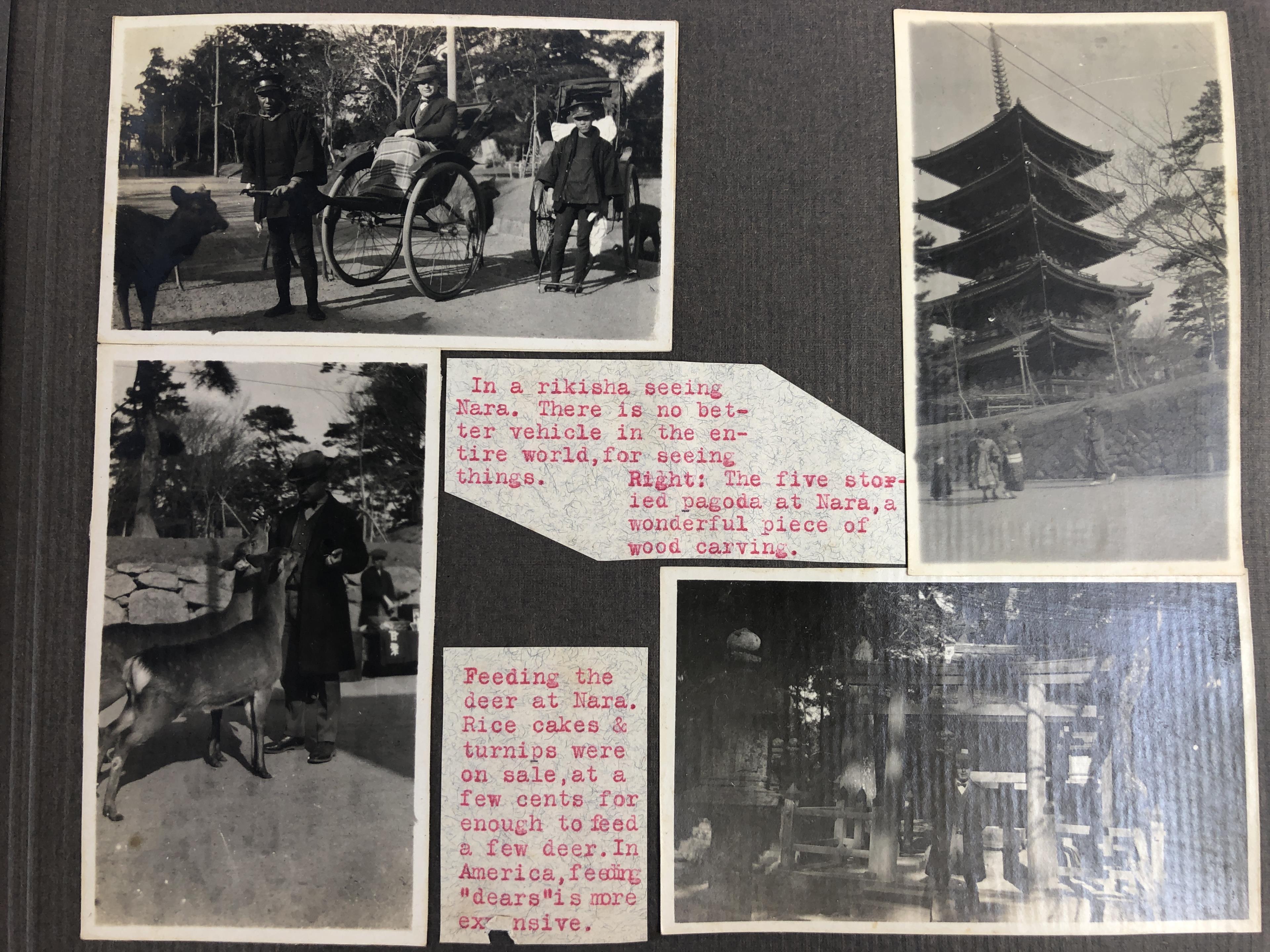 1923-1925 Asian Scrapbook From American Teacher