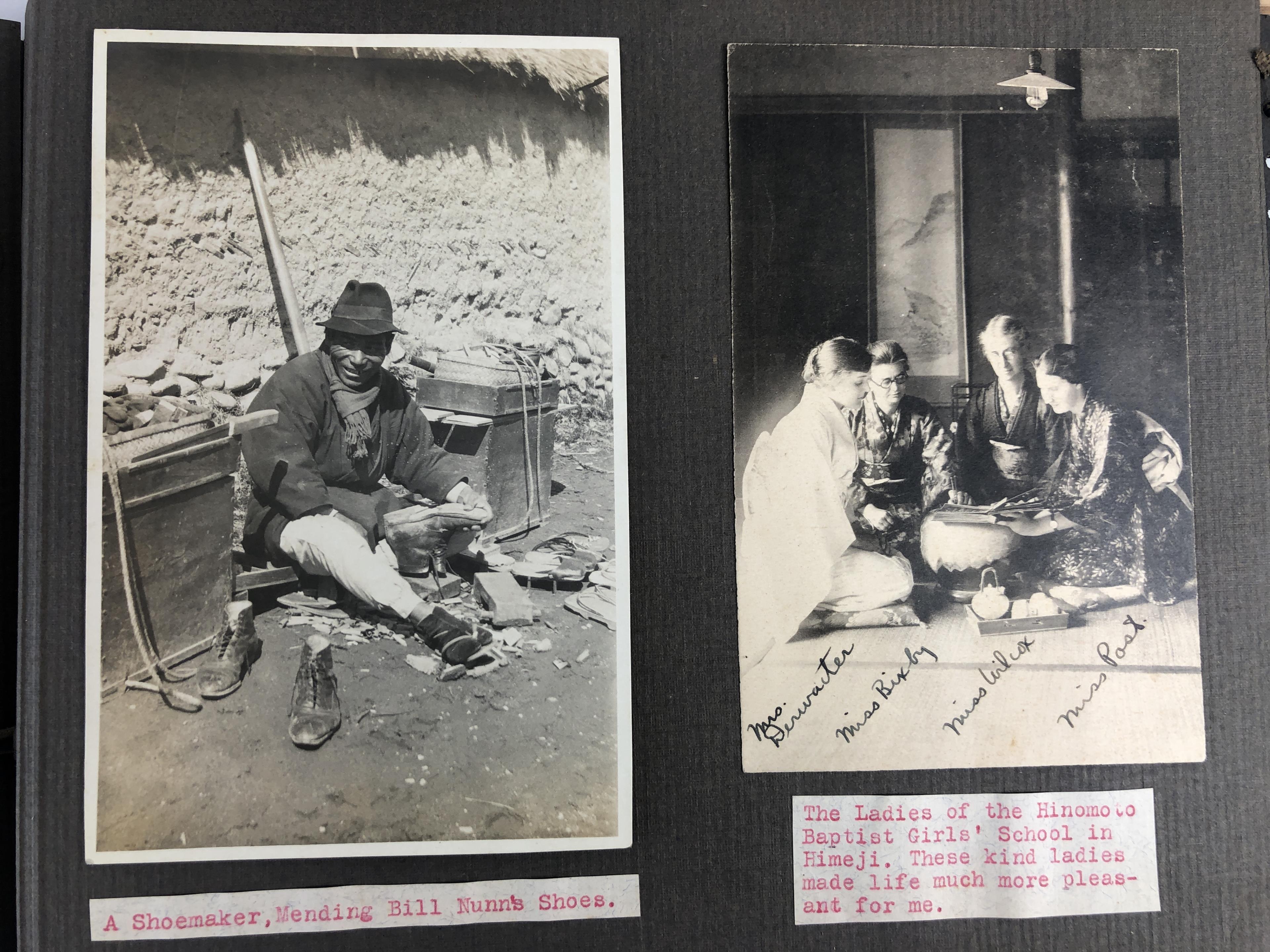 1923-1925 Asian Scrapbook From American Teacher