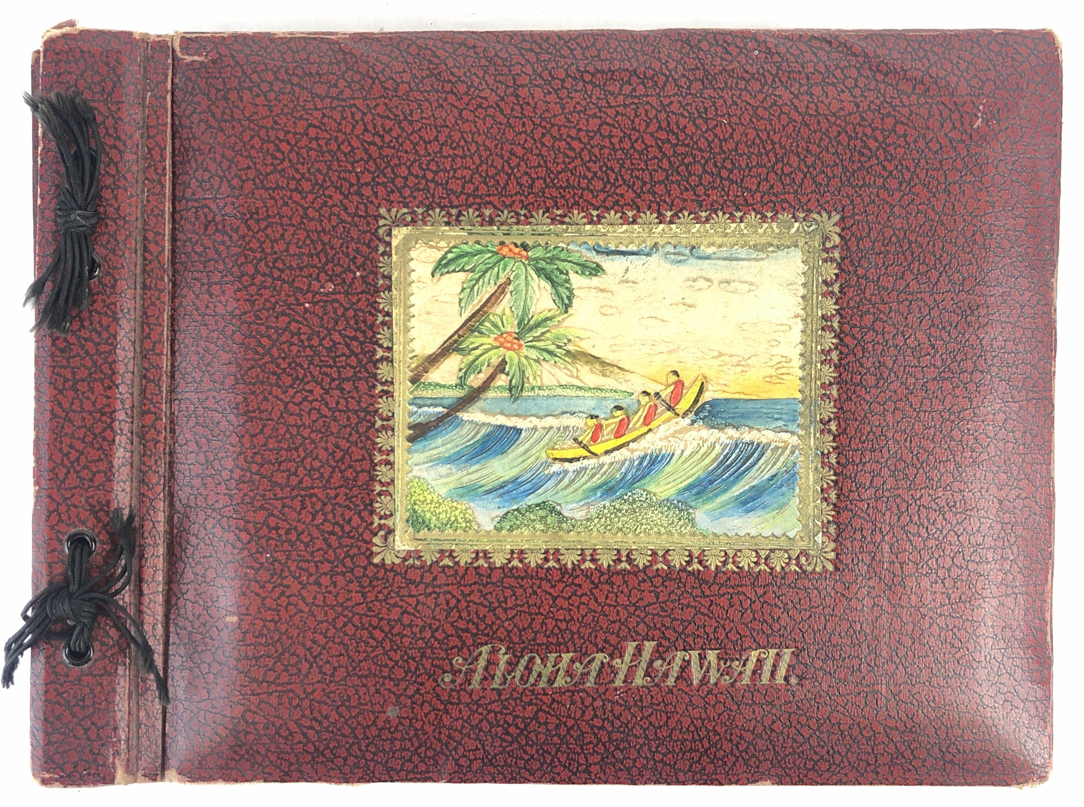 Pre Ww2  Hawaiian Territory  Scrap Book