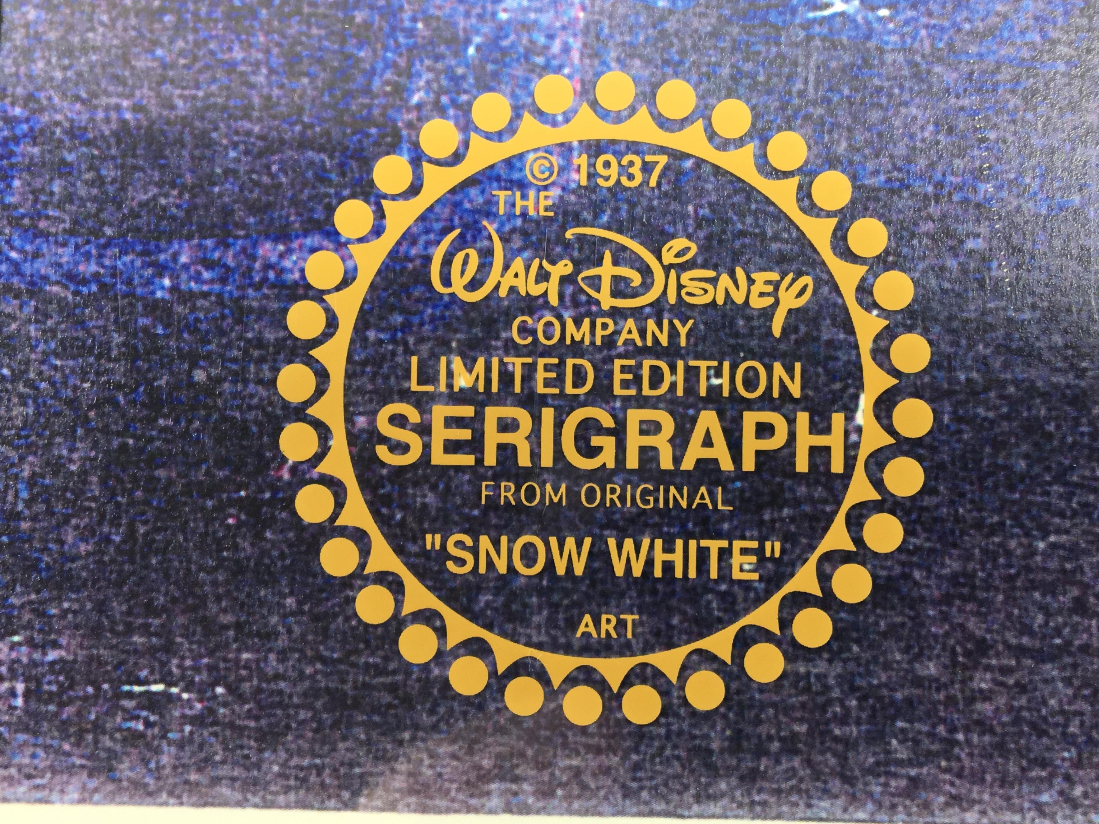 Disney’s Snow White Limited Edition Sericel