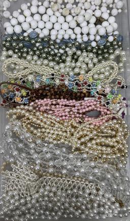 Costume Jewelry Beaded Necklaces