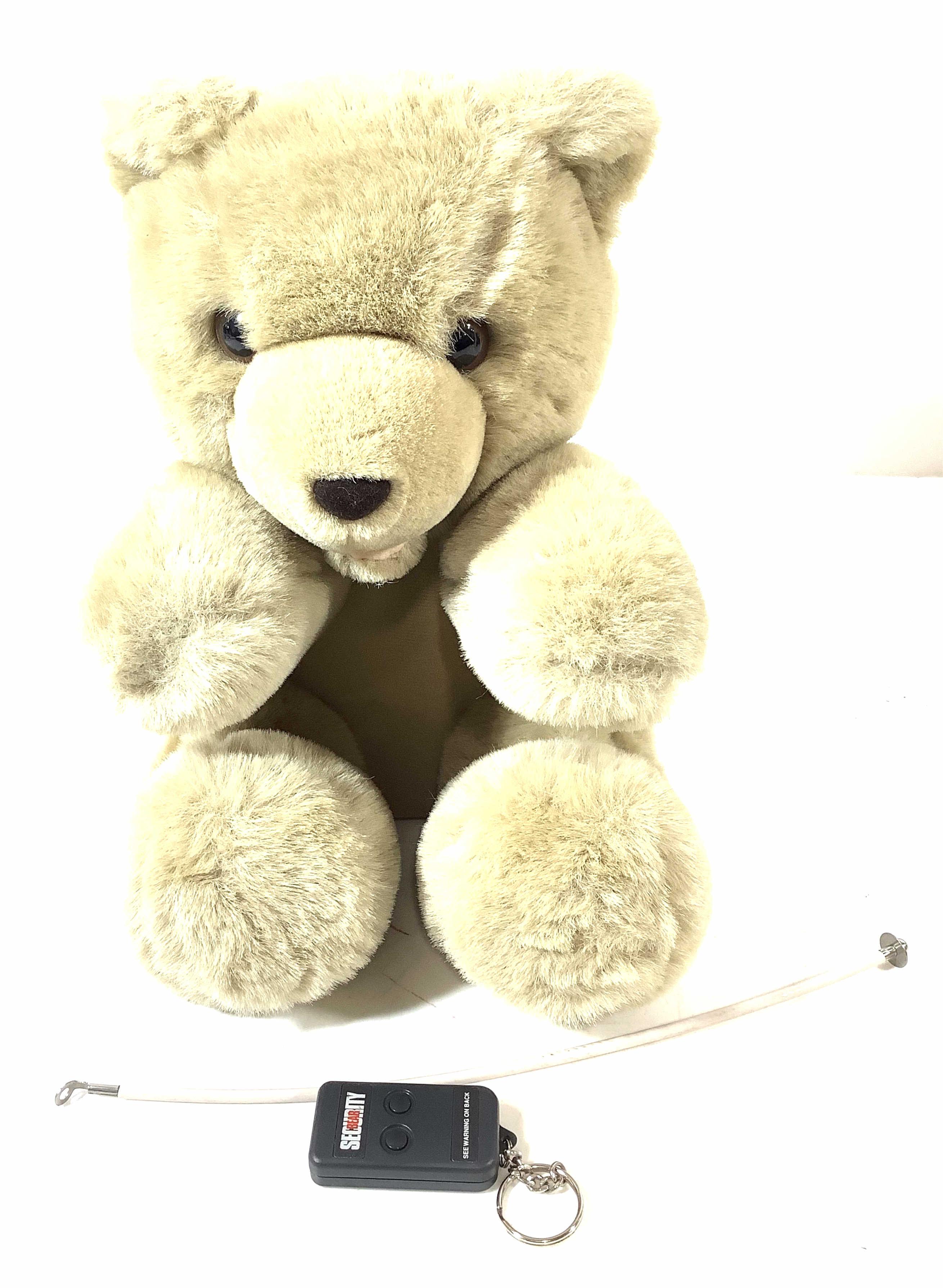 Vintage Security Teddy Bear, Car Alarm