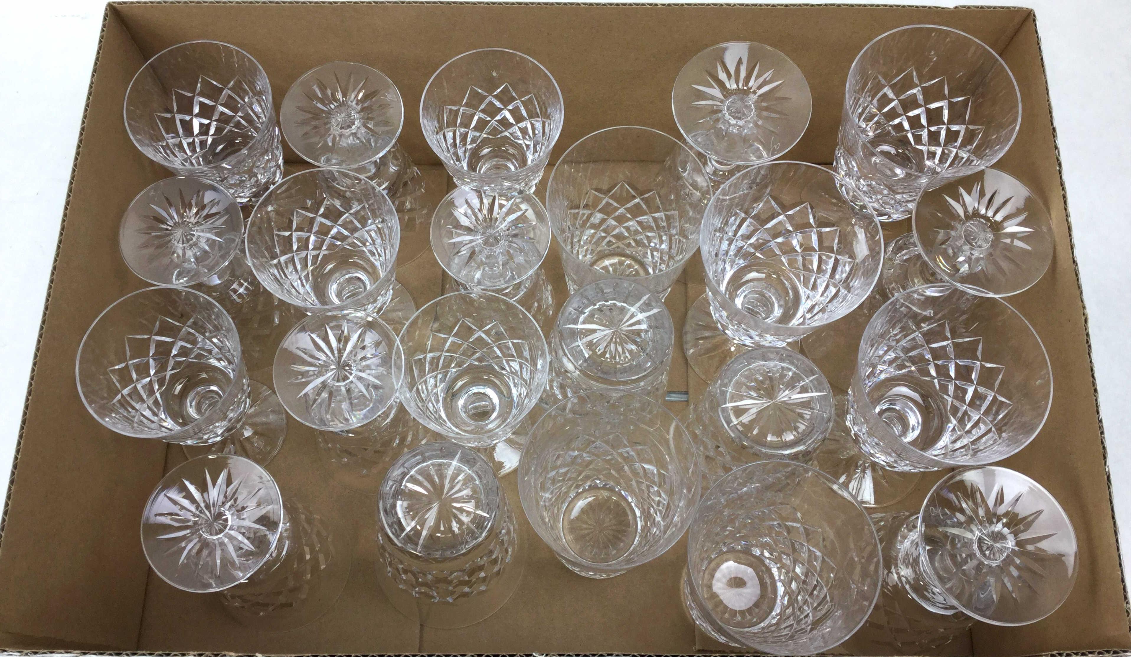 Cut Crystal Stemware & Tumblers