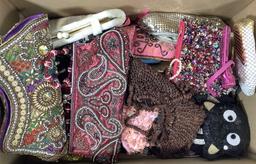 Vintage Women’s Fashion Beaded Purses, Wallets