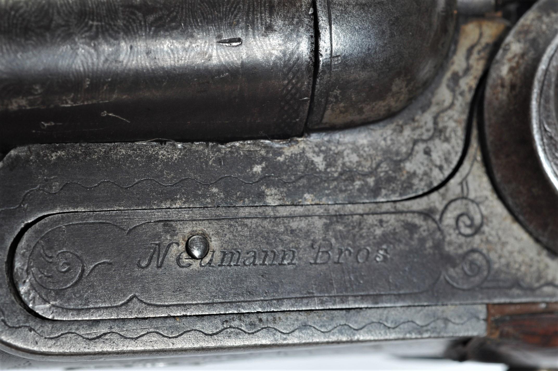 Belgian Neuman Brothers 12 Ga Double-Barrel Shotgun - Antique - no FFL needed (LFM 1)