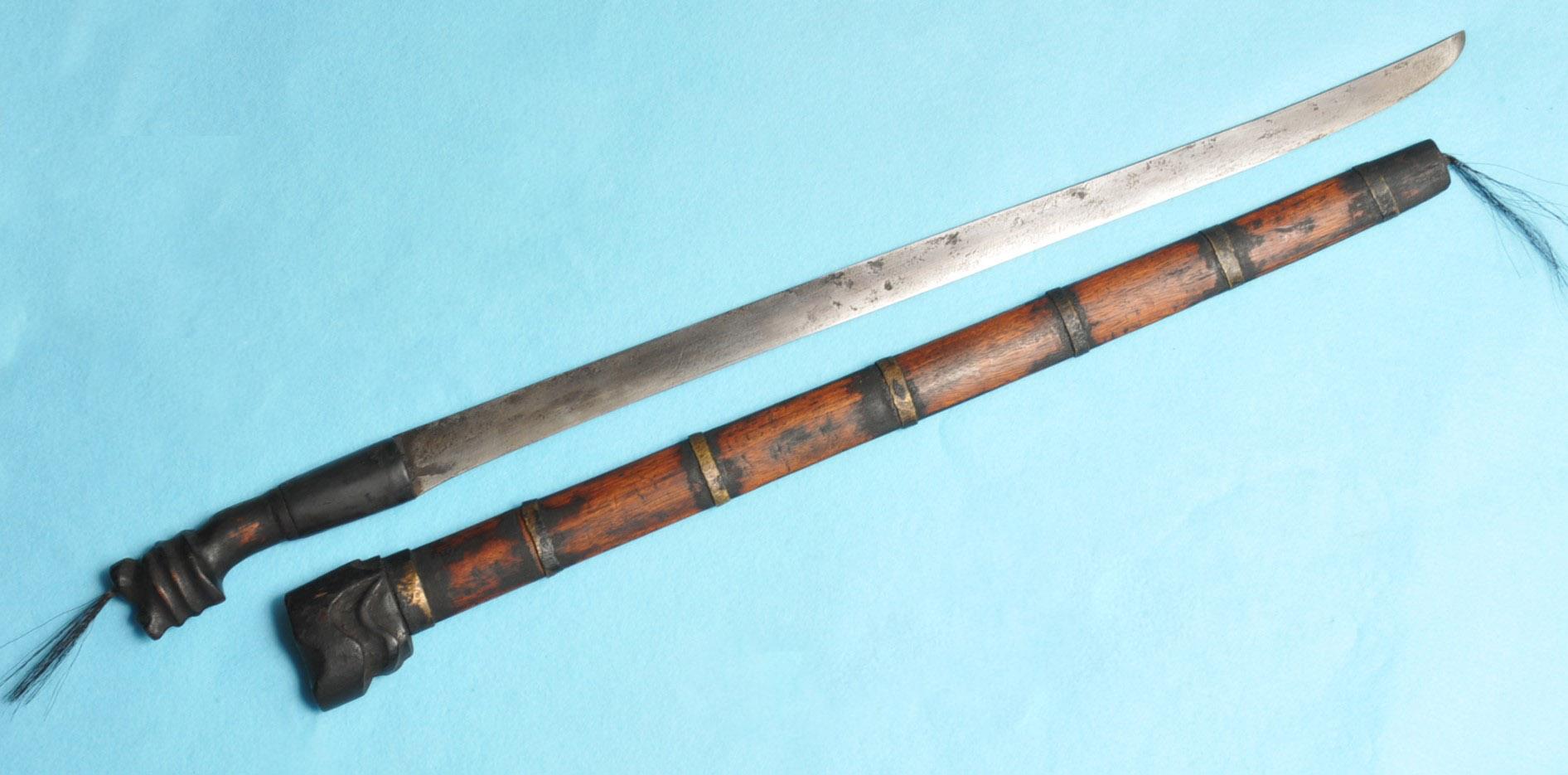 Antique Indonesian Tribal Klewang Sword (CPD)
